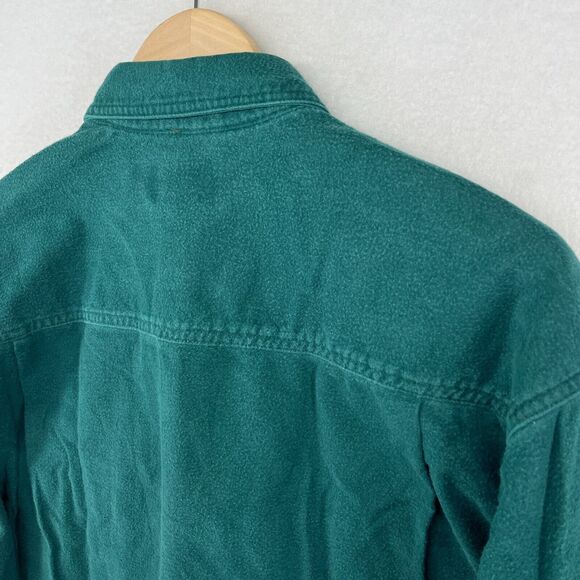 AMERICAN LEGEND OUTFITTERS Shirt Mens XL Chamois Flannel Work Cotton Green - Picture 7 of 14